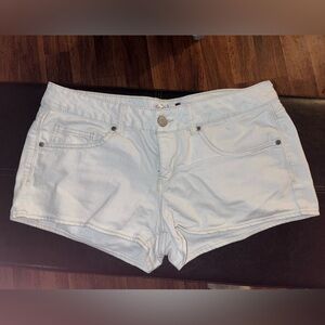 Women's White Denim Shorts